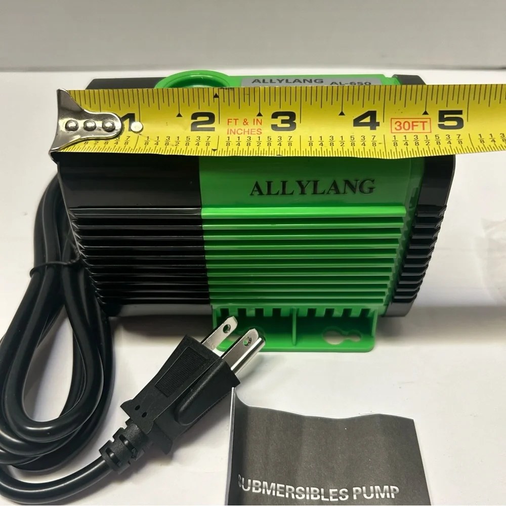Allylang 800GPH‎ Submersible Water Pump Ultra Quiet for Fish Tank PondAquarium